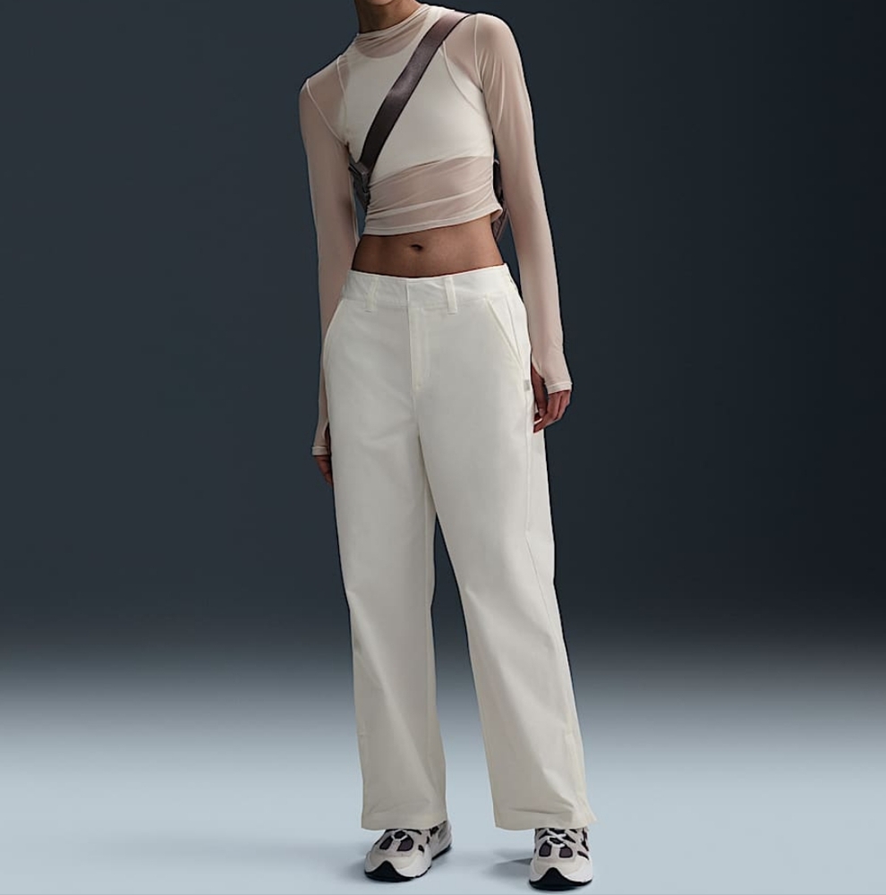 Nike Mid-Rise Twill Trousers XS